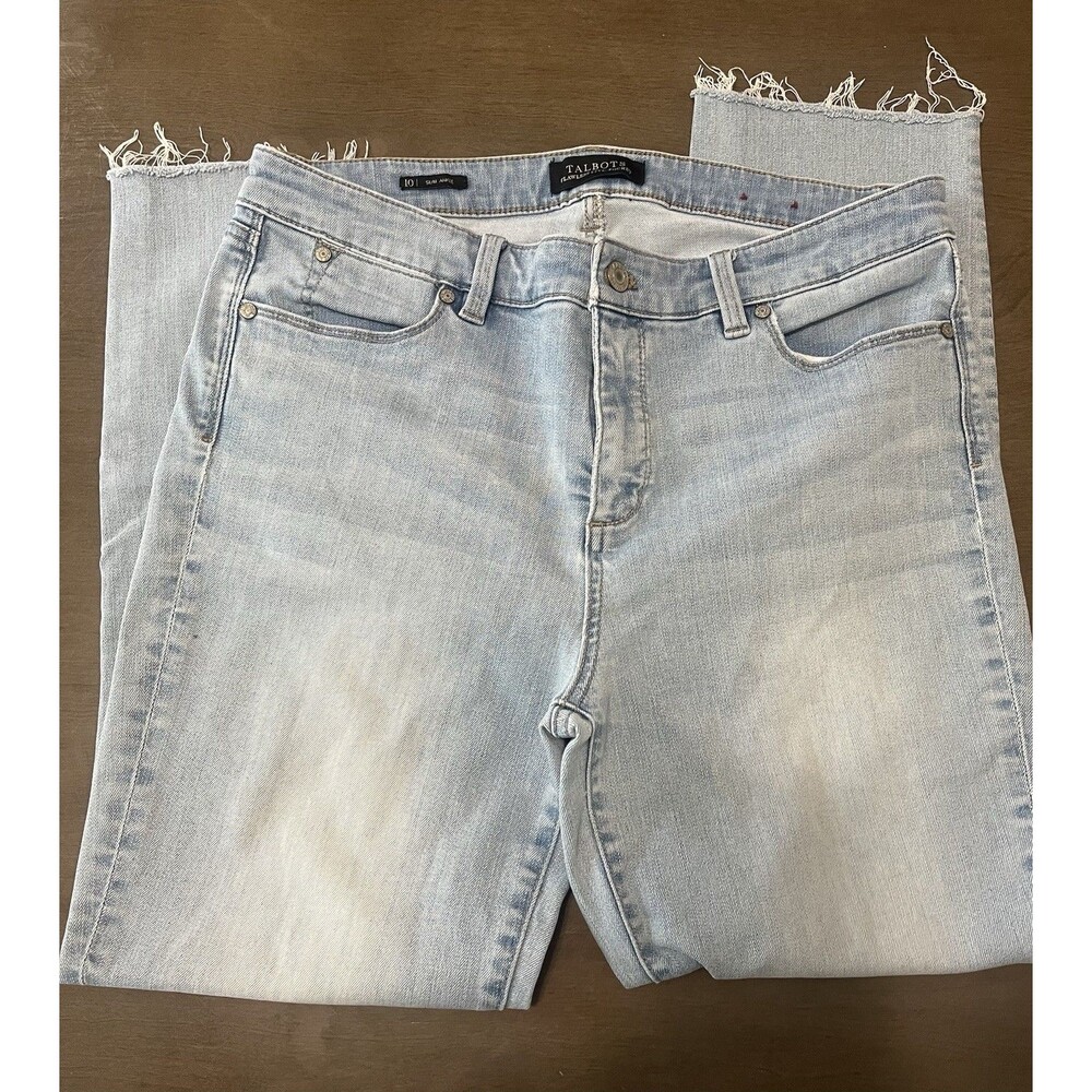Talbots Flawless‎ Five Pocket Slim Ankle Jeans Size 10
